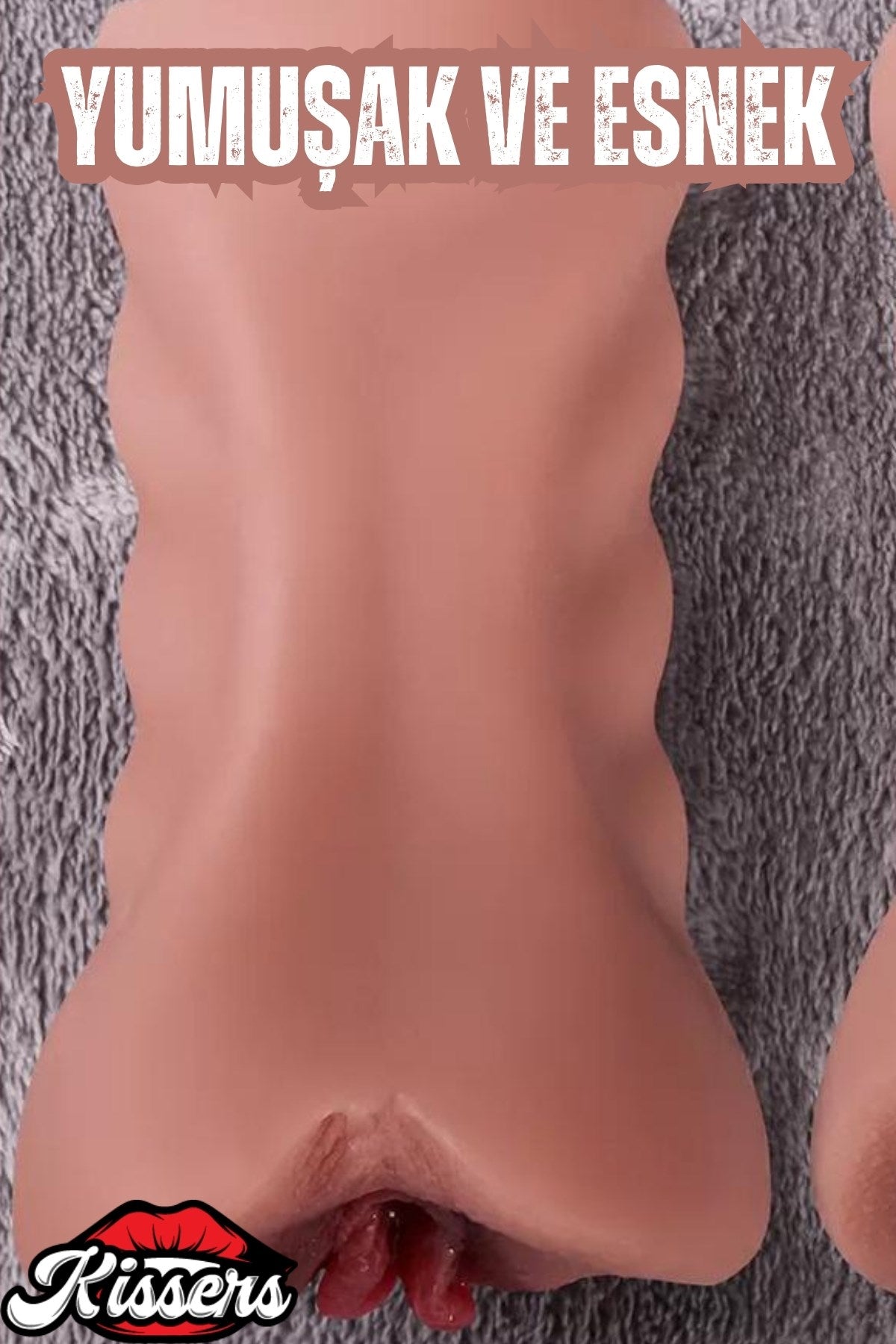 Vajinal Girişli Titreşimli Vajina Cinsel Oyuncak Saklanabilir Realistik Vajina Mastürbatör Melez