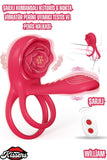 Şarjlı Kumandalı Klitoris G Nokta Vibratör Perine Uyarıcı Testis ve Penis Halkası
