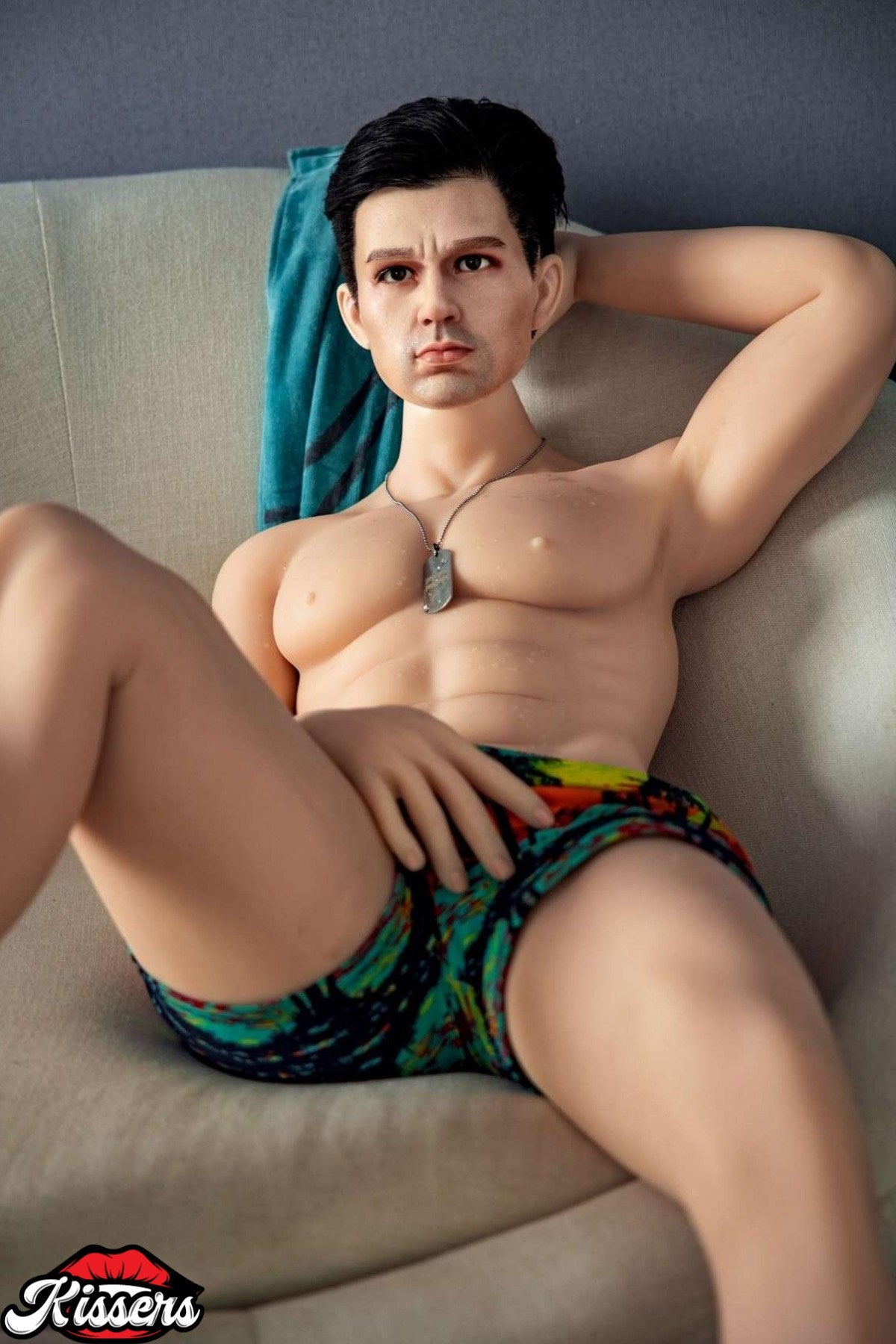 Hair Transplant Silikon Kafalı İskelet Sistemli 1.66 Boy Sex Doll Realistik Erkek Manken Adrian