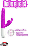 Yeni Nesil Titreşimli Isıtmalı Emişli G-Spot ve Klitoris Uyarıcı 2 İn 1 Rabbit Yapay Penis Vibratör