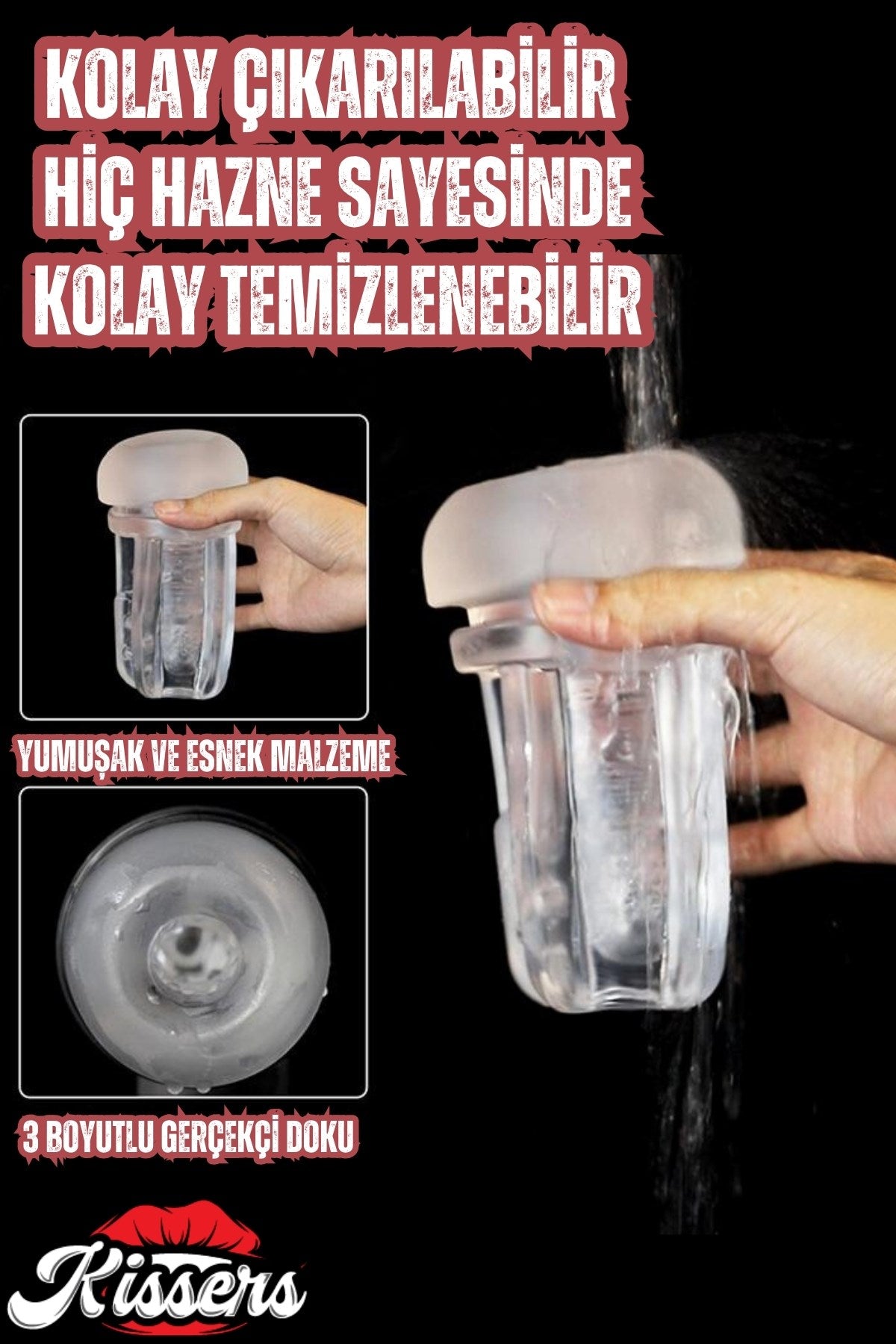Tam Otomatik İnleme Sesli Emiş Güçlü ve Titreşim Özellikli Suni Vajina Penis Pompası Mastürbatör