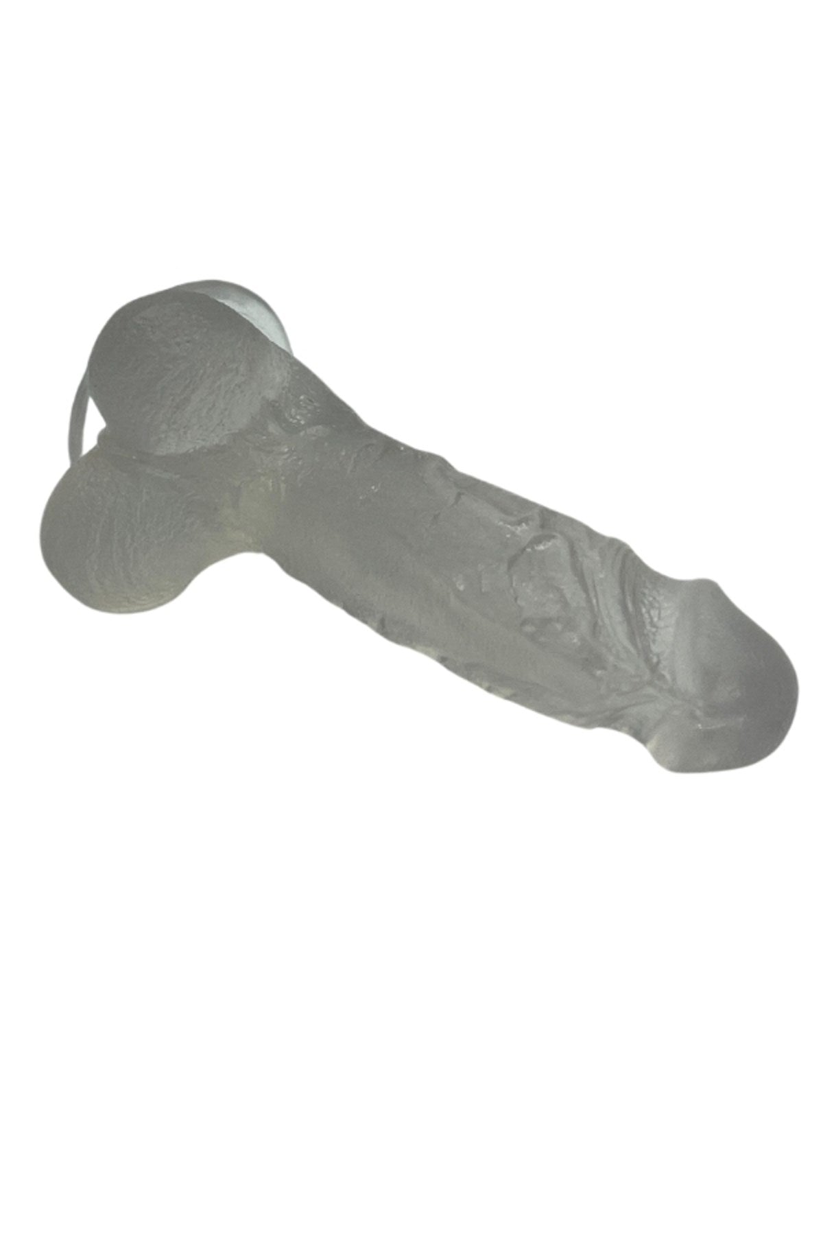 Ultra Realistik Eğilip Bükülebilir G Noktası Ve Klitoris Uyarıcı Dev Jel Beyaz Penis Dildo 30 Cm