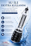 Bathmate Etkili Ultra Güçlü Hidroponik Hydro 7 Penis Pompası