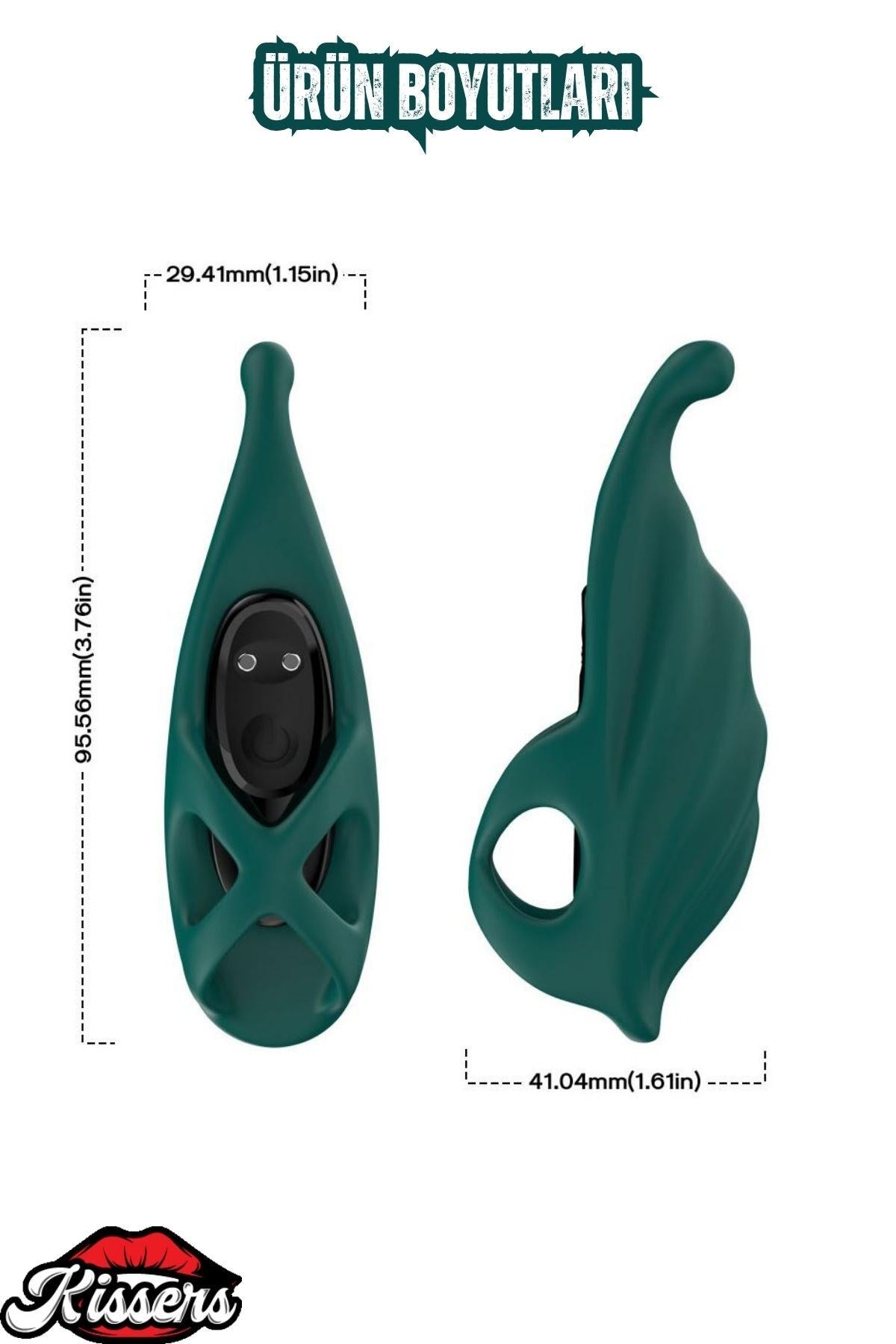 Sıvı Geçirmez G Nokta ve Klitoris Uyarıcı Parmağa Takılabilir Mini Vibratör