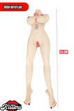 Sesli Titreşim Usb Şarjlı Anal Vajinal Isıtmalı 9 Kg 90 cm Beyaz Ten Sex Doll Realistik Manken