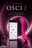 Lovense Dünyanin Her Yerinden Kontrol Edilebilen Osci 2 Telefon Kontrollü Güçlü Titreşimli Vibratör