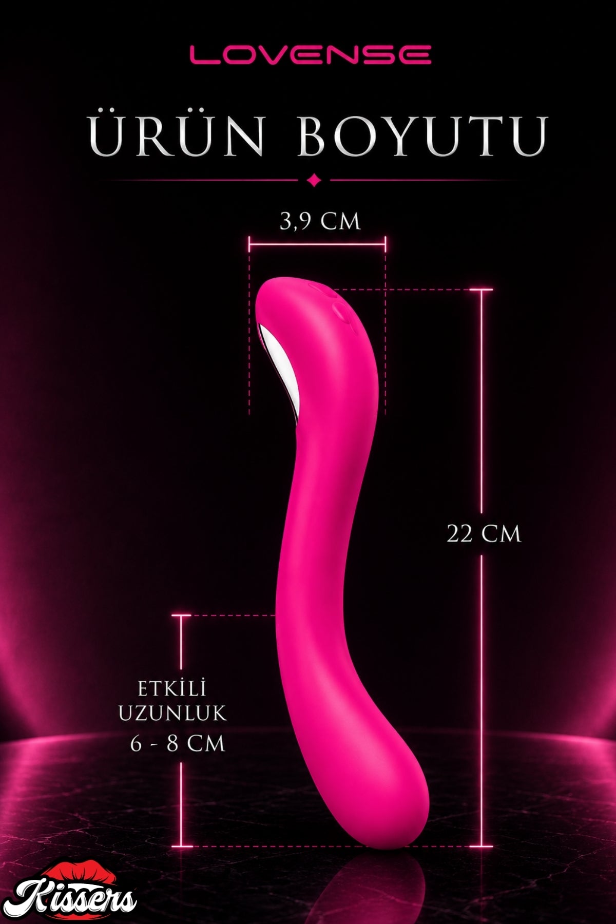 Lovense Dünyanin Her Yerinden Kontrol Edilebilen Osci 2 Telefon Kontrollü Güçlü Titreşimli Vibratör