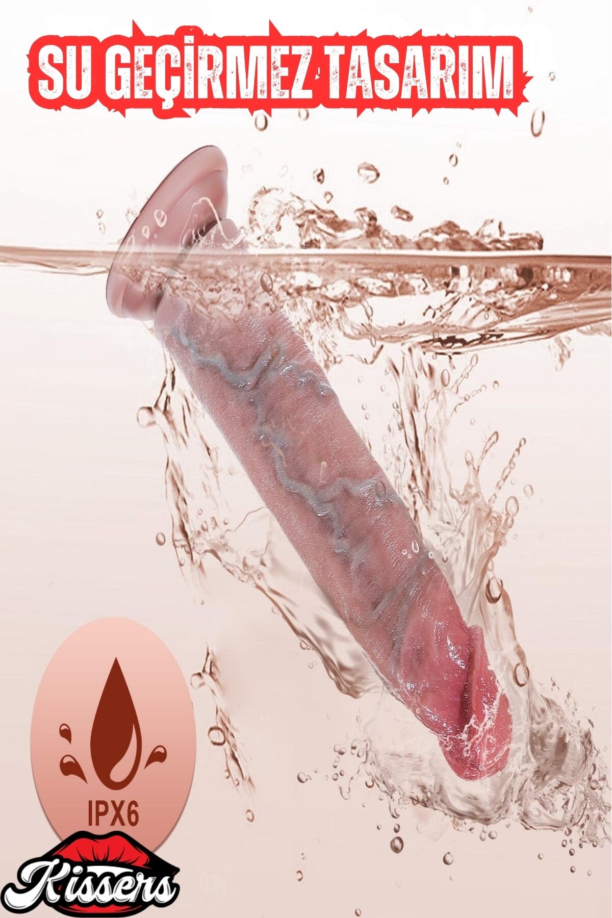  Isıtmalı Rotasyonlu İleri Geri Hareketli Ultra Realistik Uzaktan Kumandalı Testissiz Dildo Penis 22 Cm