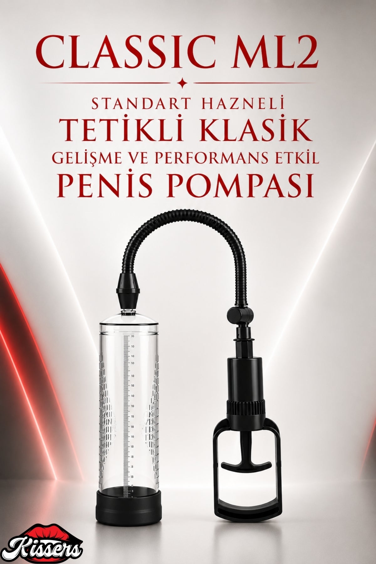 Classic ML 2 Standart Hazneli Tetikli Klasik Gelişme ve Performans Etkili Penis Pompası