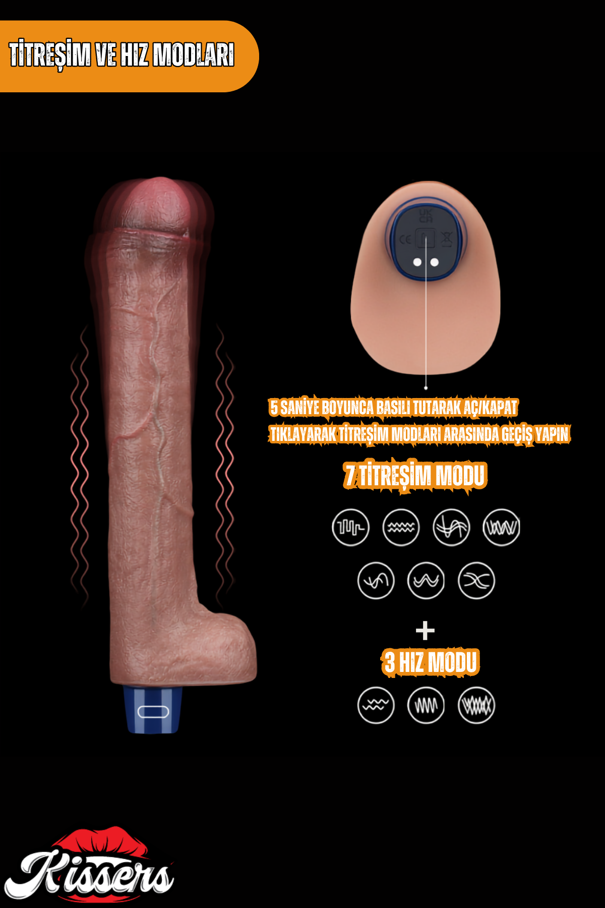Lovetoy Penis Halkalı Klitoris Uyarıcı The Soft Double Boncuk Anal Penetratör Titreşimli 26.5 cm