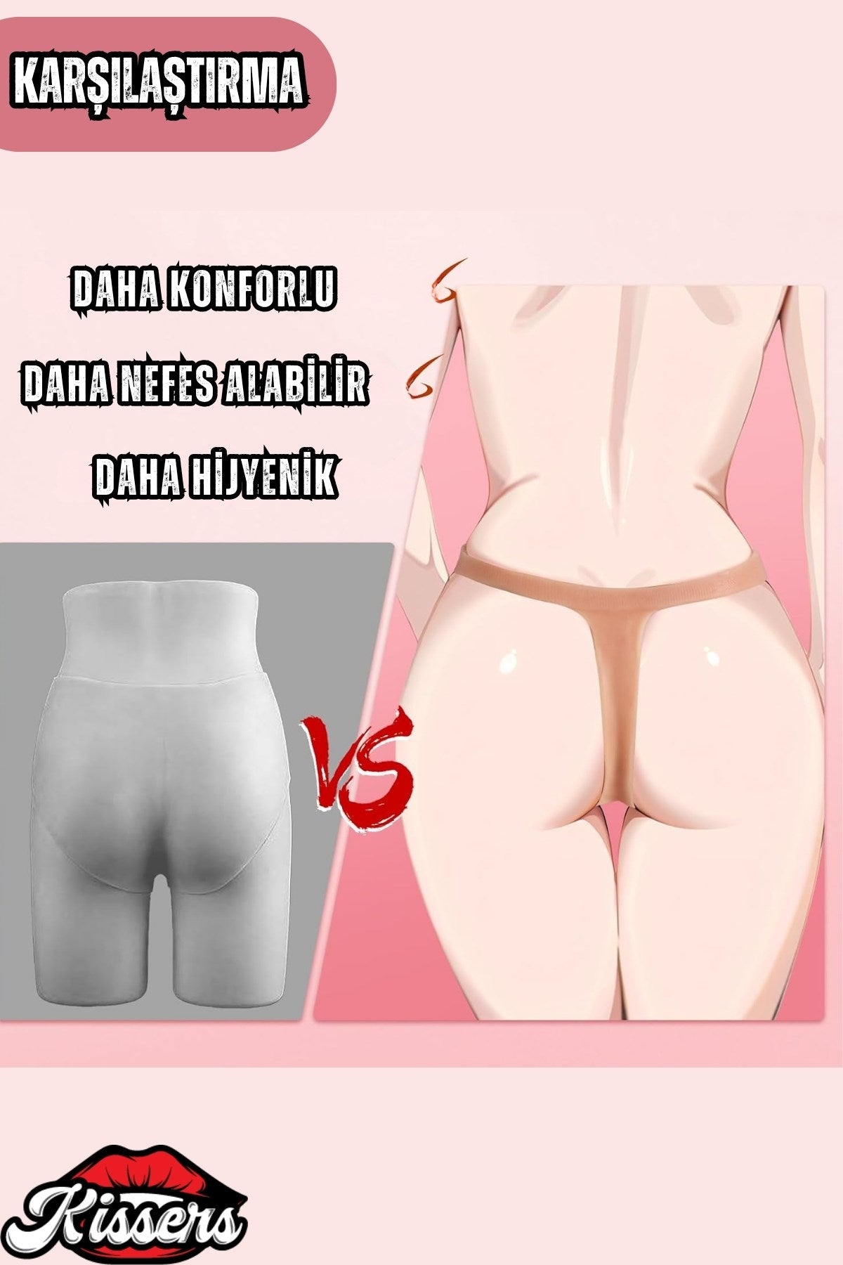 Giyilebilir Rahat Gerçekçi Dokuda İçi Boş Silikon Gerçekçi Belden Bağlamalı Kaymaz Penis Kılıfı