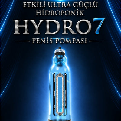Bathmate Etkili Ultra Güçlü Hidroponik Hydro 7 Penis Pompası
