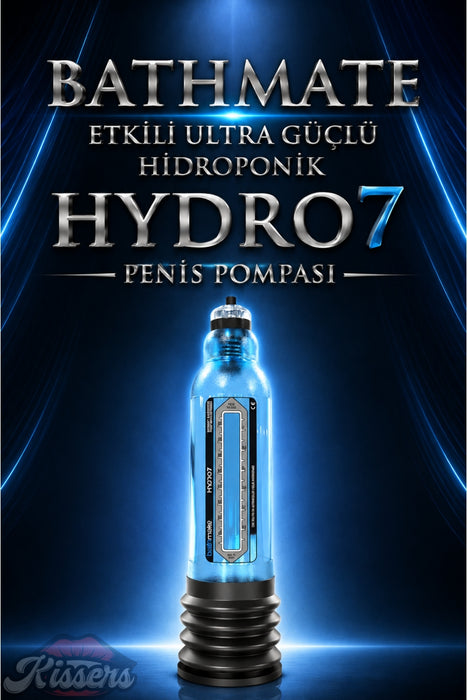 Bathmate Etkili Ultra Güçlü Hidroponik Hydro 7 Penis Pompası