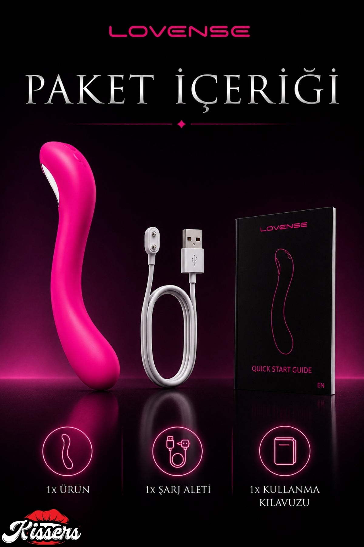 Lovense Dünyanin Her Yerinden Kontrol Edilebilen Osci 2 Telefon Kontrollü Güçlü Titreşimli Vibratör
