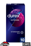 Durex Intense 10’lu Paket Tırtıklı Uyarıcı Prezervatif Isıtıcı Etkili