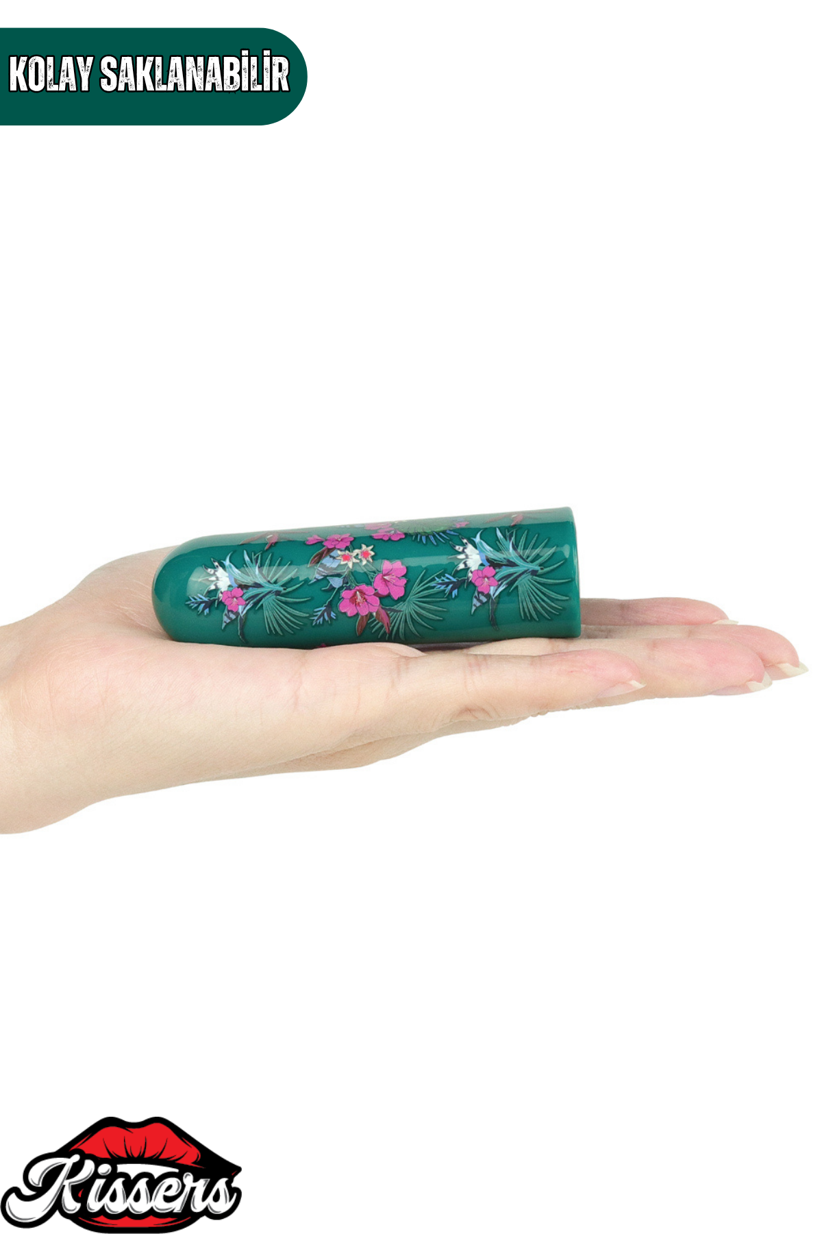 Lovetoy Yeşil Desenli Şarjlı Mini Vibratör Giyilebilir Güçlü Titreşimli Su Geçirmez Masaj Cihazı