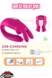 Hera App Şarjlı Telefon Kontrollü G Nokta Klitoris Uyarıcı Sessiz Giyilebilir Vibratör