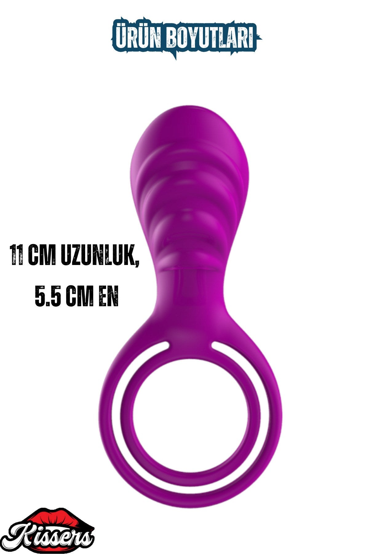 Uzaktan Kumandalı Ekstra Güçlü Klitoris Uyarıcılı Titreşimli Penis Halkası