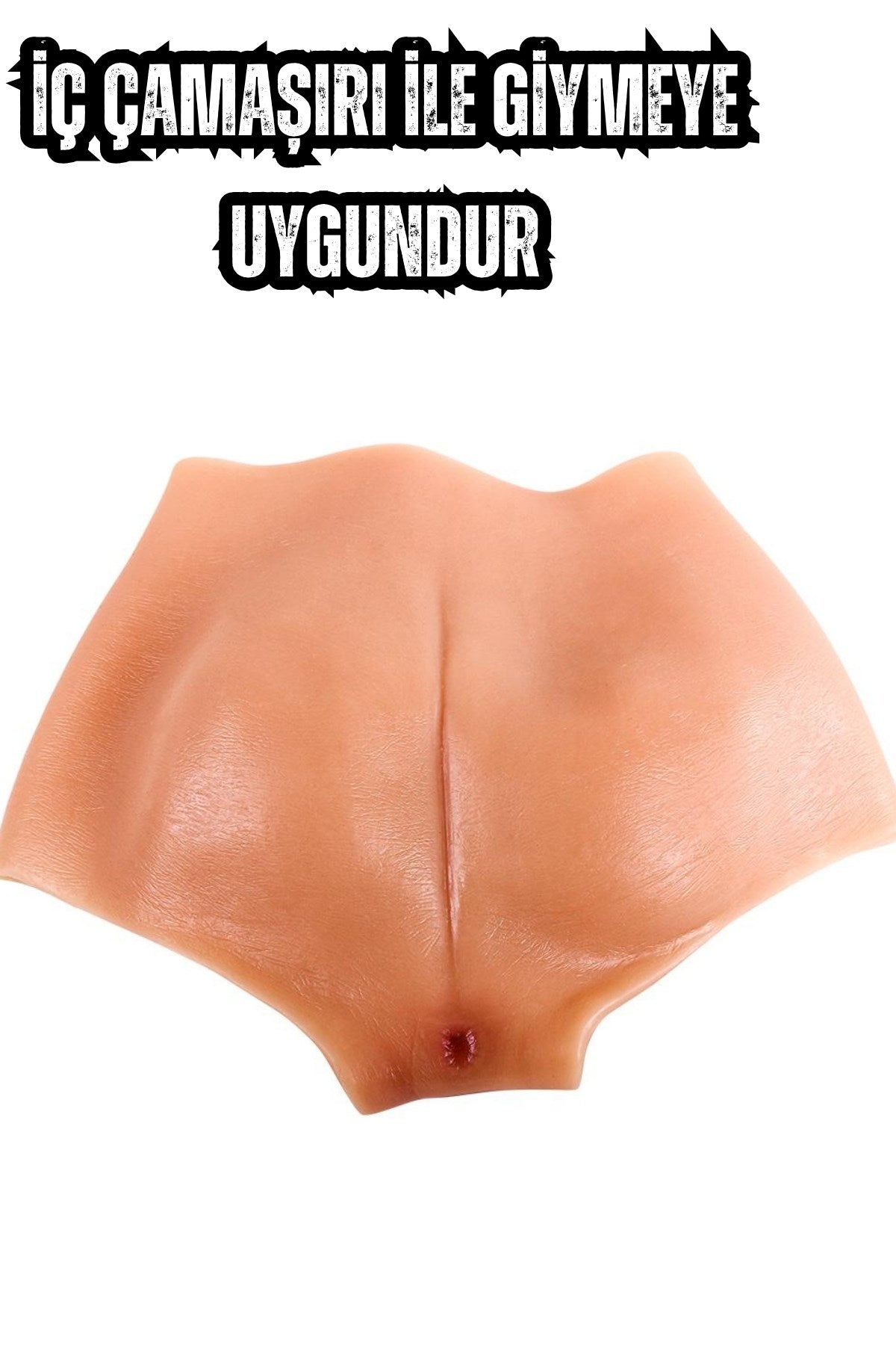 Medikal Silikon Malzeme Gerçekçi Yapıda Giyilebilir Yapay Penis Strap-On Penis