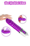 Yeni Nesil Ultra Klitoris Uyarıcı Çift Taraflı Kullanılabilir G-Spot 2 in 1 Yapay Penis Vibratör