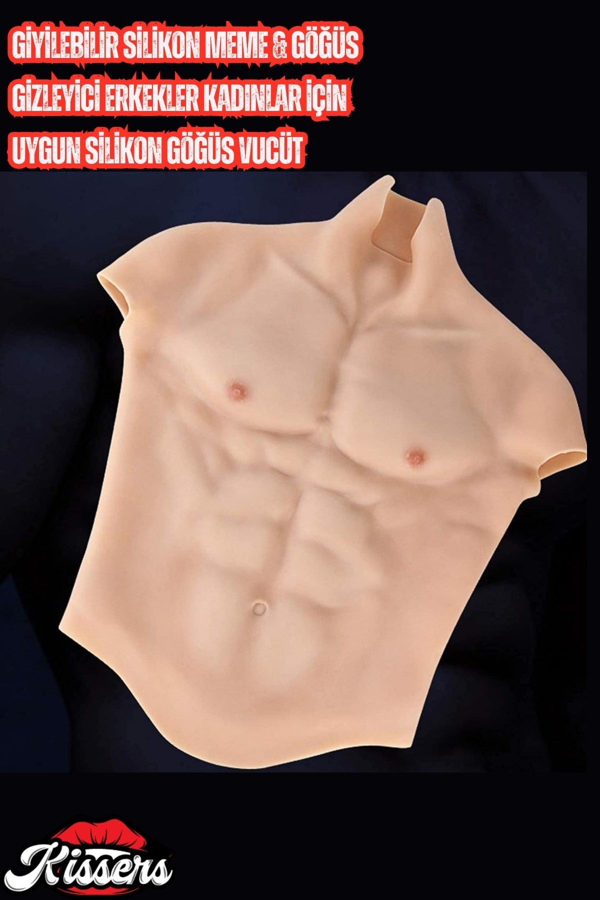 Giyilebilir Silikon Meme & Göğüs Gizleyici Erkekler Ve Kadınlar İçin Uygun Silikon Yapay Göğüs Vucüt