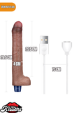 Lovetoy Penis Halkalı Klitoris Uyarıcı The Soft Double Boncuk Anal Penetratör Titreşimli 26.5 cm