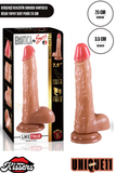 Gerçekçi Realistik Dokuda Vantuzlu Dildo Yapay Sert Penis 20 cm
