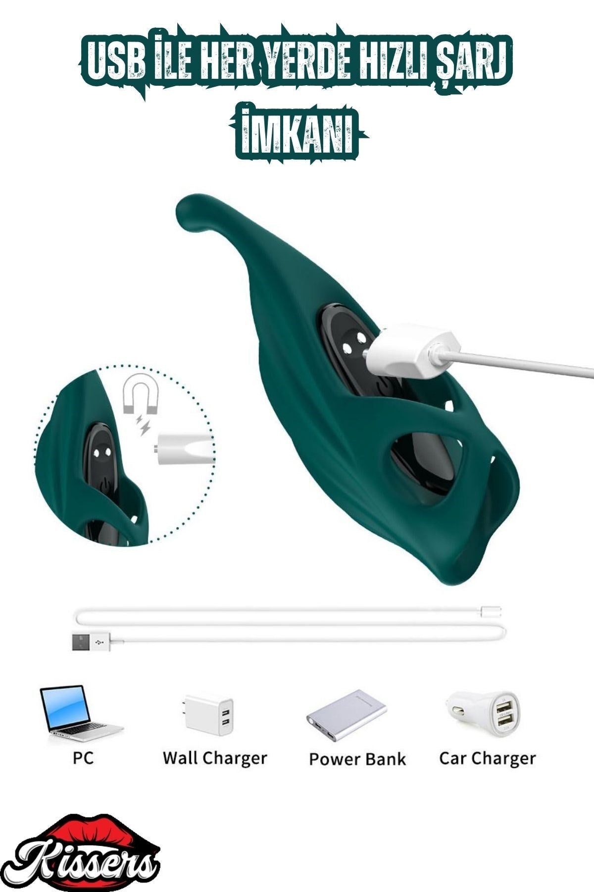 Sıvı Geçirmez G Nokta ve Klitoris Uyarıcı Parmağa Takılabilir Mini Vibratör