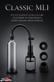 Classic ML 1 Küçük Hazneli Tetikli Klasik Geliştirme ve Performans Yedek Başlıklı Penis Pompası