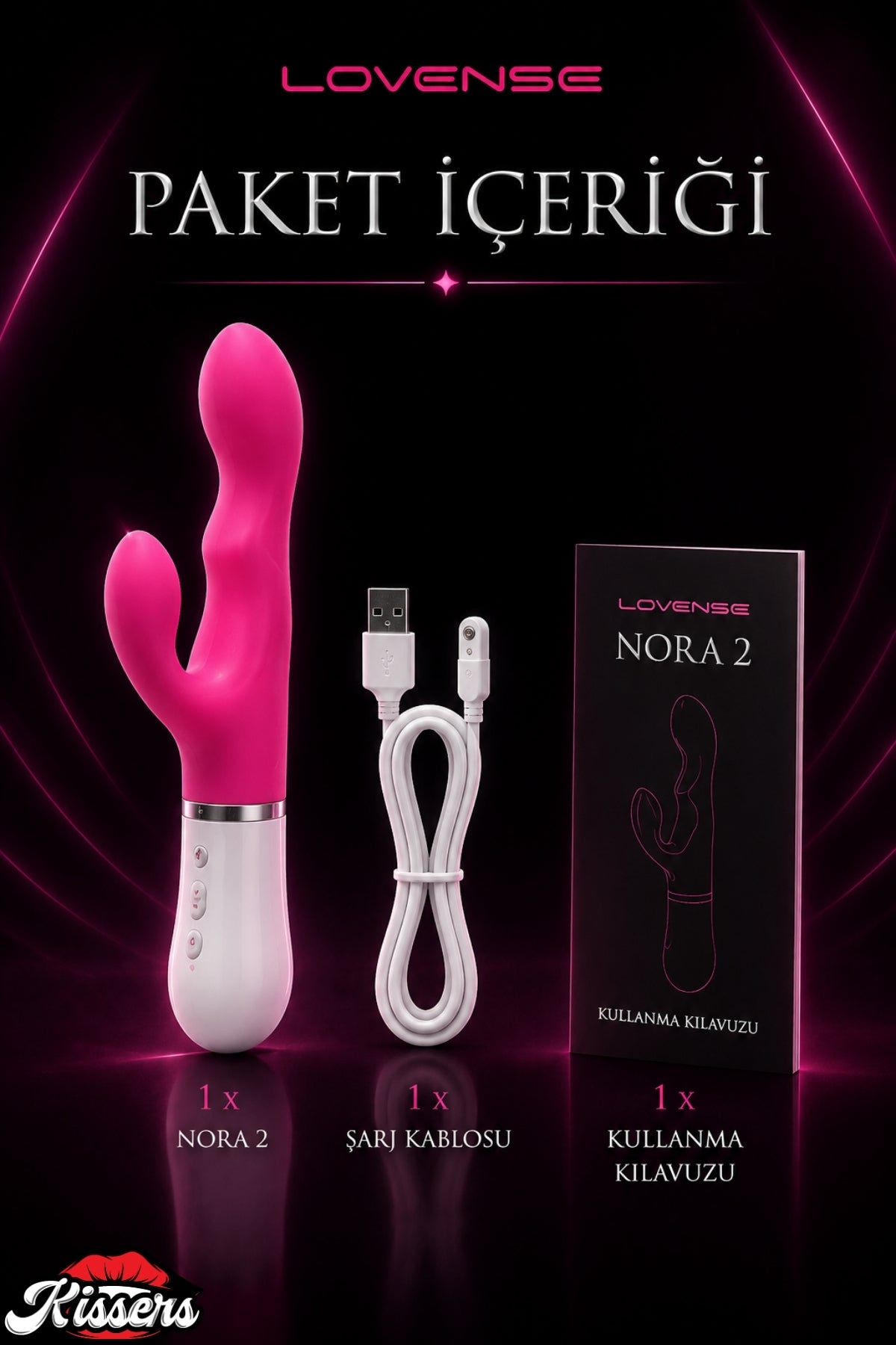 Lovense Dünyanin Her Yerinden Kontrol Edilebilen Nora Telefon Kontrollü Güçlü Tavşan Titreşimli Vibratör