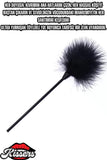 Fetish Beginner Gıdıklayıcı Masaj Fetiş Tüyü - Siyah: 20 Cm