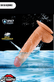 Gerçekçi Realistik Dokuda Vantuzlu Dildo Yapay Sert Penis 20 cm