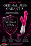 Lovense Dünyanin Her Yerinden Kontrol Edilebilen Nora Telefon Kontrollü Güçlü Tavşan Titreşimli Vibratör