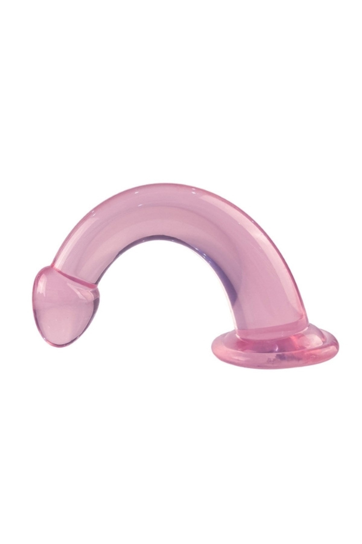 Ultra Realistik Eğilip Bükülebilir G Noktası Ve Klitoris Uyarıcı Jel Pembe Penis Dildo 20 Cm