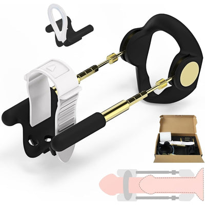 Penis Eğriliği Ve Uzatıcı Gelişmiş Gold Pro Extender Traction Device Egzersiz Cihazı