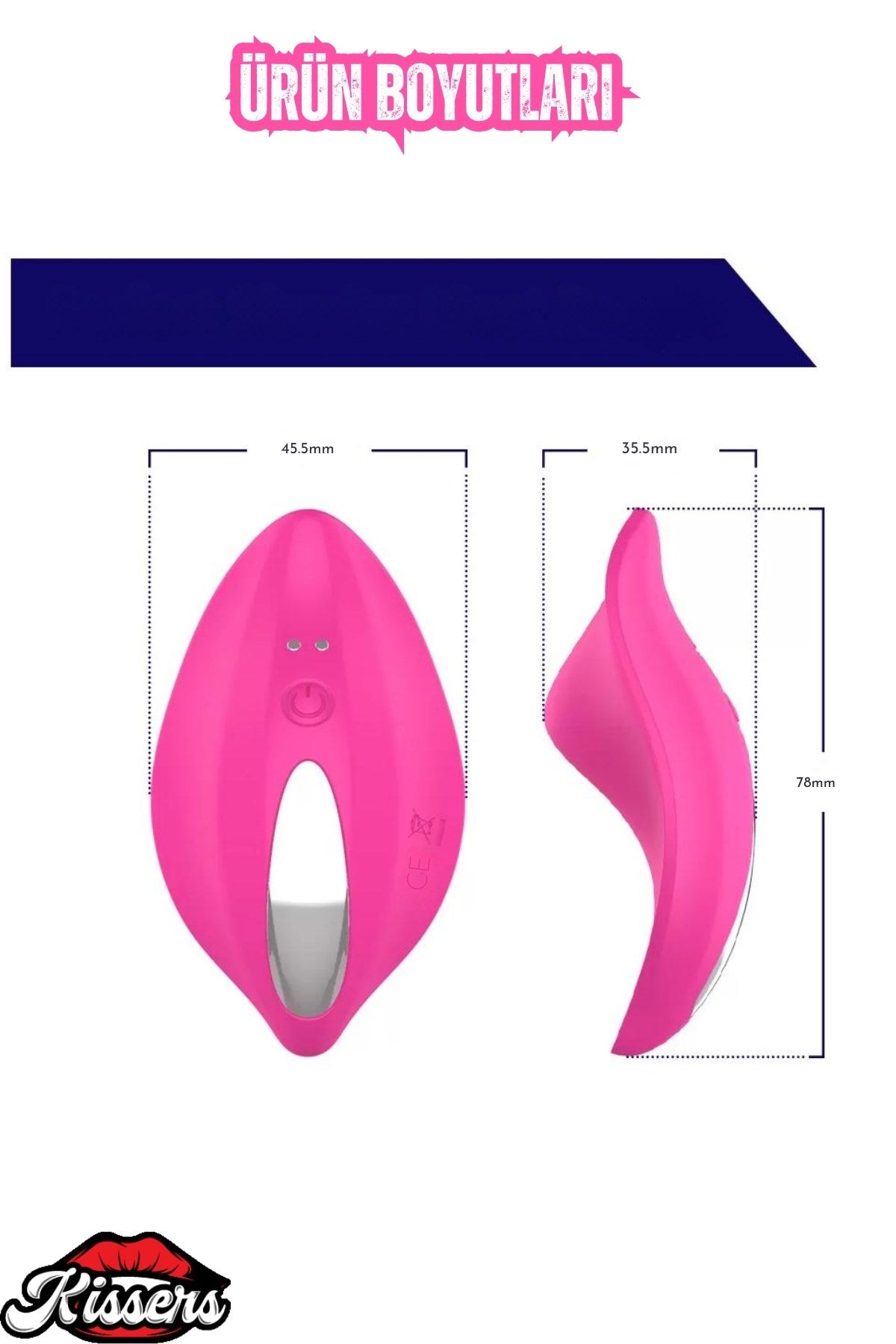 Şarjlı Telefon Kontrollü Klitoris Uyarıcı Çok Sessiz Giyilebilir Vibratör