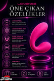 Lovense Dünyanin Her Yerinden Kontrol Edilebilen Quake Telefon Kontrollü Giyilebilir Güçlü Titreşimli Vibratör