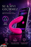 Lovense Dünyanin Her Yerinden Kontrol Edilebilen Quake Telefon Kontrollü Giyilebilir Güçlü Titreşimli Vibratör