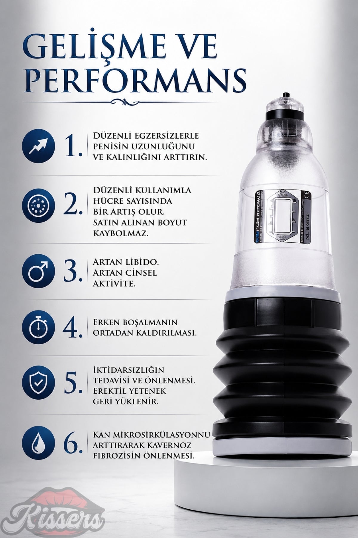 Bathmate Hydromax 3 Etkili Ultra Güçlü Hidroponik Penis Pompası