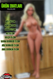 Gerçekçi Boyutlarda Evo İskelet Sistemli Ultra 1.58 Boy 33 Kg Sex Doll Realistik Manken Lucia