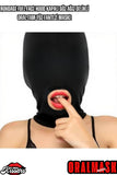 Full Face Kapalı Göz Delikli Ağız Oral Tam Yüz Fantezi Maske