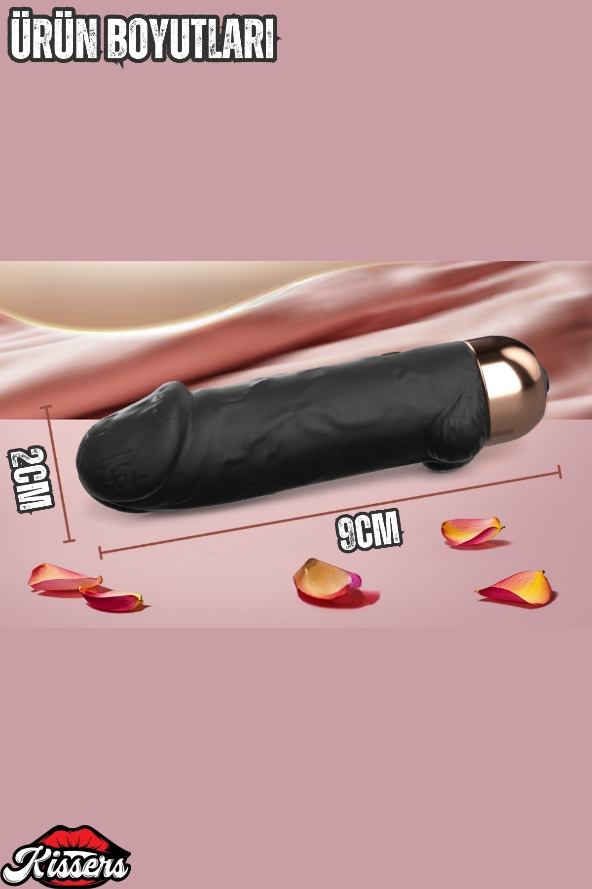 Penis Şeklinde G Noktası ve Vajinal Uyarıcı Testisli Damarlı Şarjlı Titreşimli Mini Vibratör