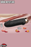 Penis Şeklinde G Noktası ve Vajinal Uyarıcı Testisli Damarlı Şarjlı Titreşimli Mini Vibratör