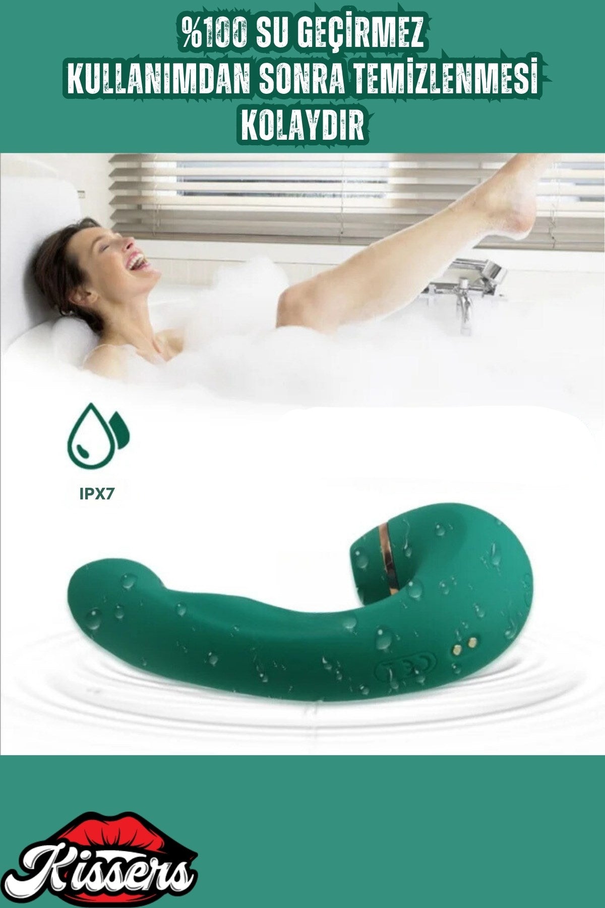 Cinsel Oyuncak G-Spot Uyarıcılı Klitoris Emişli Tıklama Modlu Güçlü Titreşimli 3 in 1 Vibratör