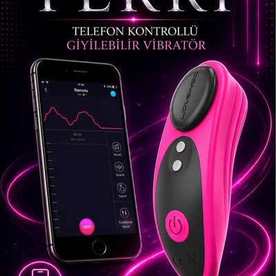 Lovense Dünyanin Her Yerinden Kontrol Edilebilen Ferri Telefon Kontrollü Giyilebilir Güçlü Titreşimli Vibratör
