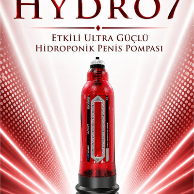 Bathmate Hydro 7 Etkili Ultra Güçlü Hidroponik Penis Pompası