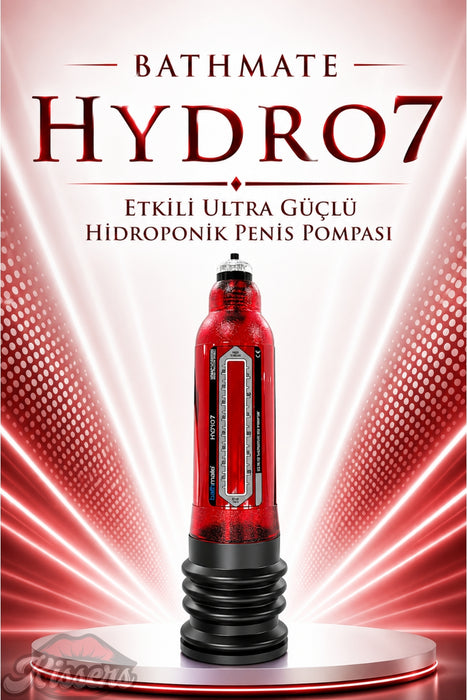 Bathmate Hydro 7 Etkili Ultra Güçlü Hidroponik Penis Pompası