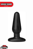 Yeni Başlayanlar İçin Tutamaçlı Kademeli Silikon Genişletici Anal Plug Tıkaç 7.5 Cm