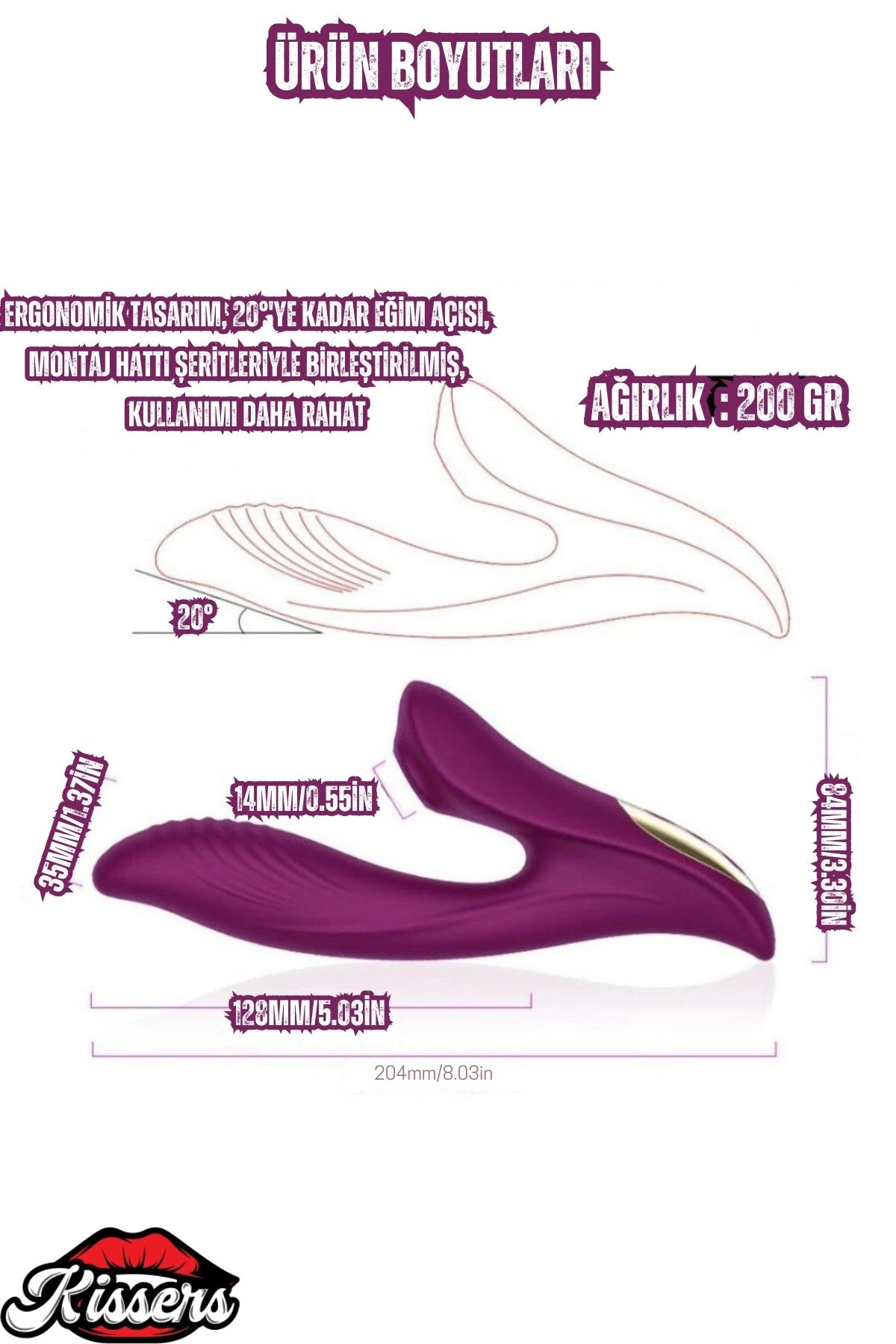 Sıvı Geçirmez Cinsel Oyuncak Akıllı G-Spot Uyarıcı ve Klitoris Emiş Güçlü 2si 1 Arada Vibratör