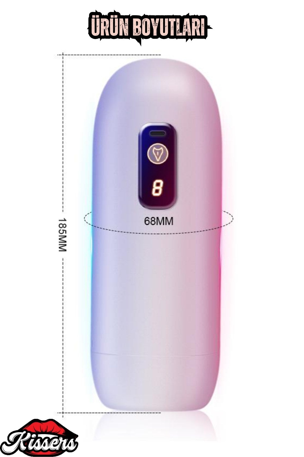 Şarjlı Harekete Duyarlı İnleme Sesli Titreşimli Ultra Gerçekçi Suni Vajina Otomatik Mastürbatör